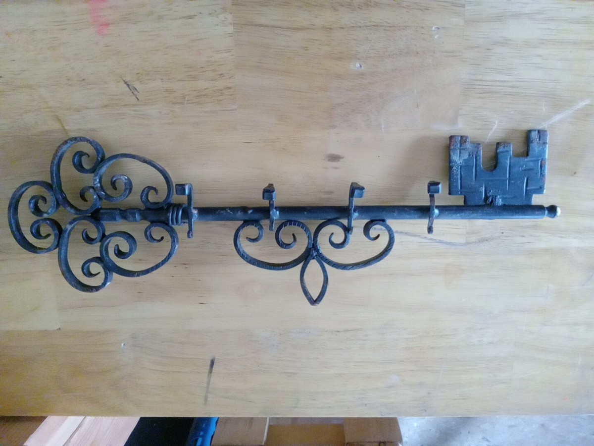 スペイン　キーフォルダー　アンティーク Iron Key Holder SPAIN Decorative VINTAGE 15