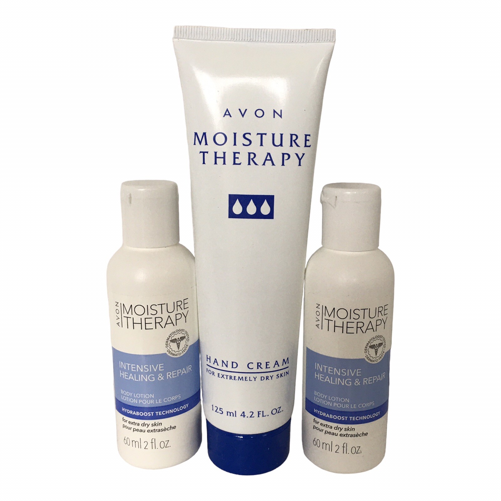 AVON Moisture Therapy Travel-Size Intensive Healing & Repair Body Lotion TRIO