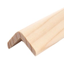 Listwa narożna z litego drewna 25 x 25 mm