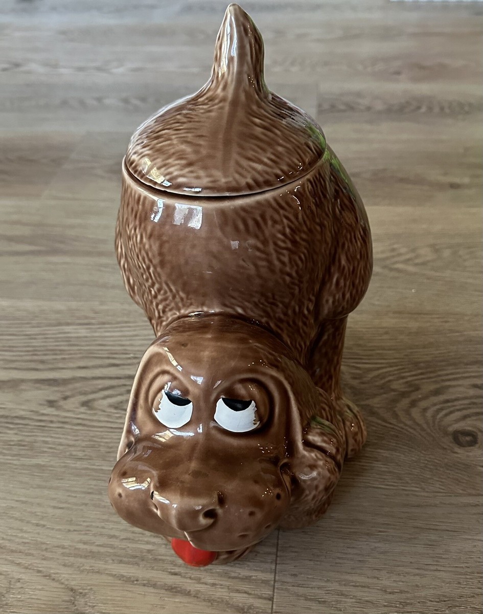Vintage McCOY Brown DOG Cookie Jar #272 | eBay