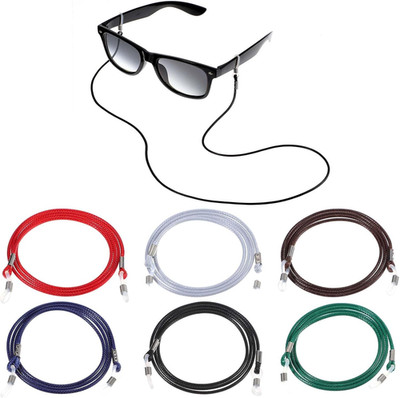 6 Stück Modisch Brillenband Herren Rutschfest Brillenkette Damen Silikon Brillen