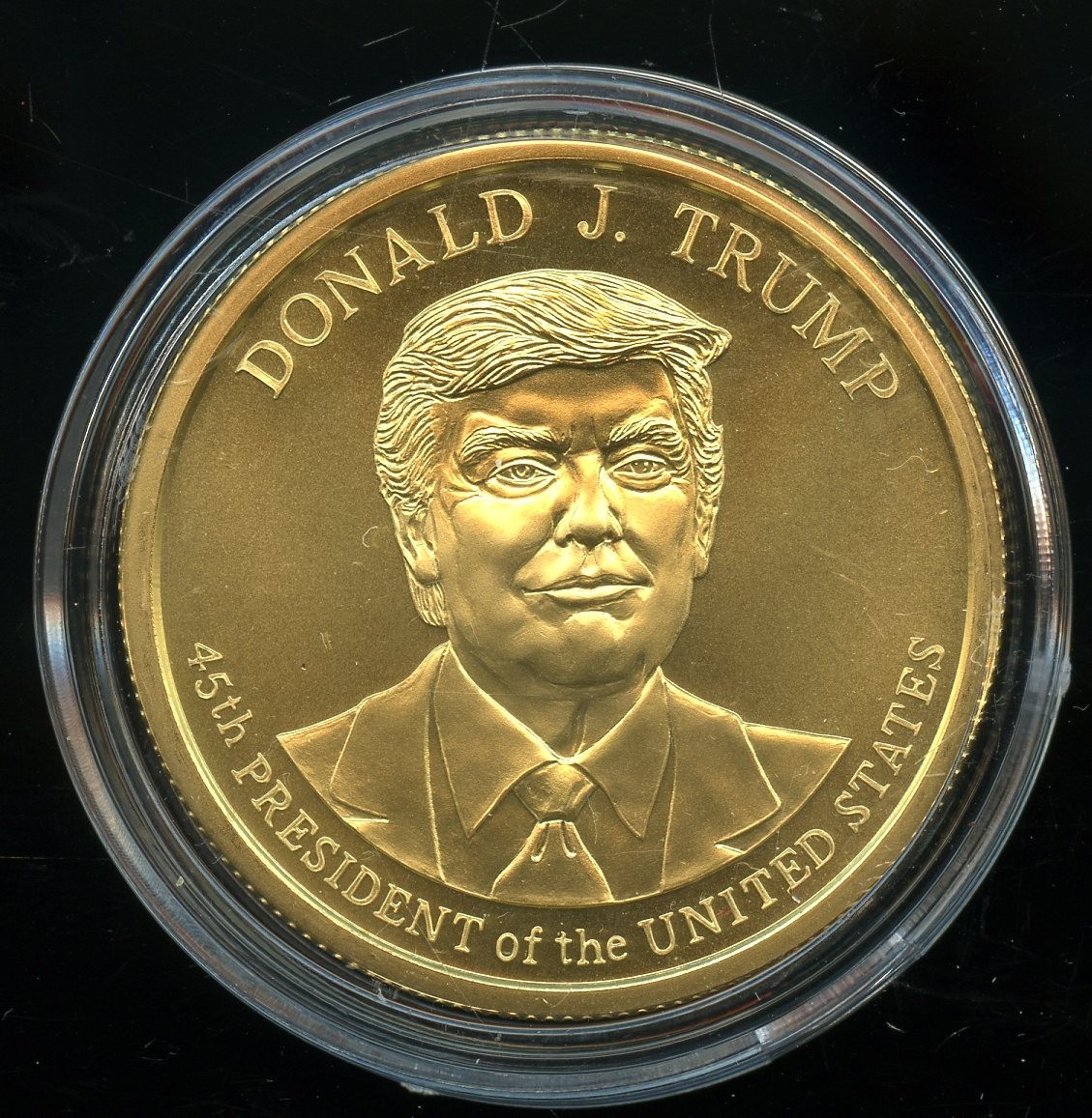 Donald Trump 45th President Vigilance 1OZ .999 Fine silver Round