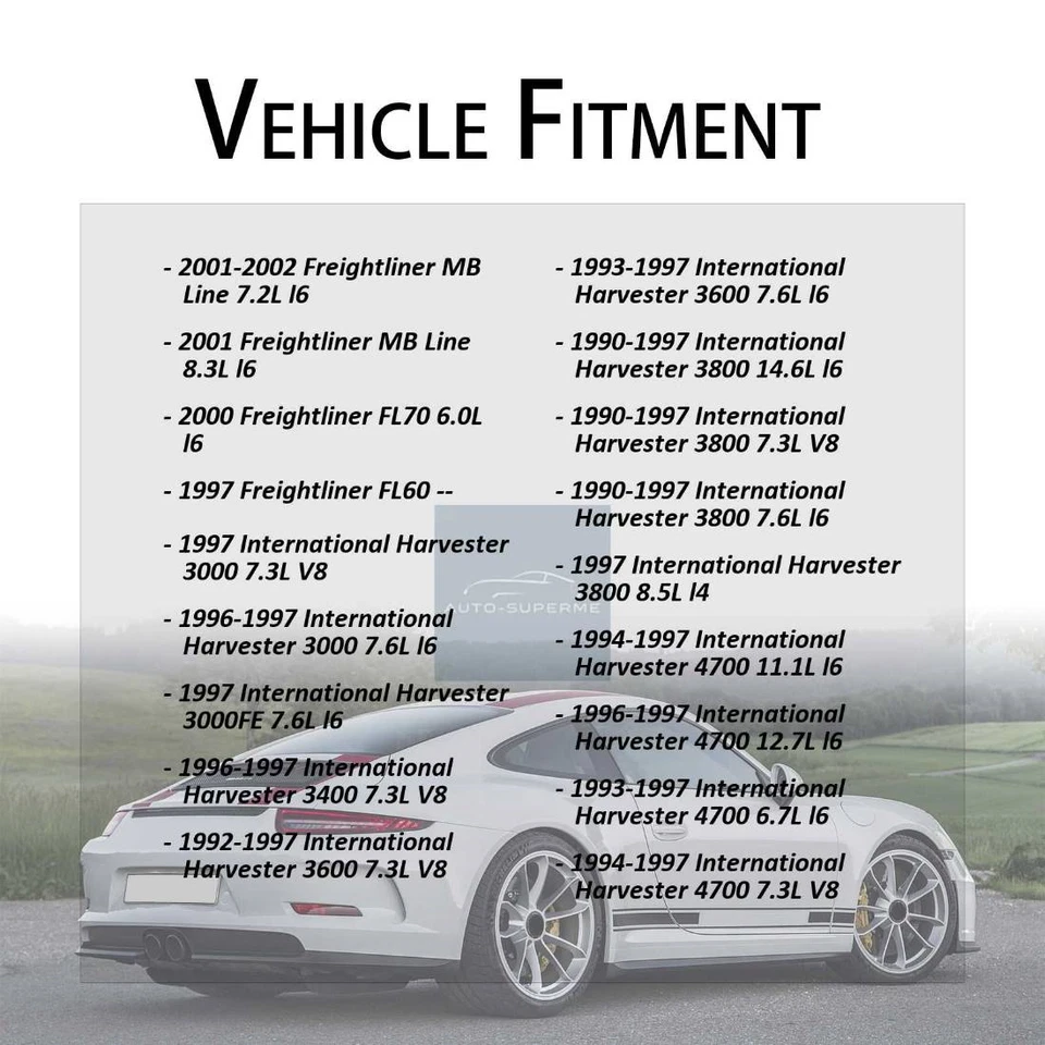 Pinza de freno de disco trasera 2 piezas para International Harvester 7100 7,3 L 1994-1995 Foto 3 de 4