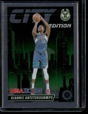 2023-24 Hoops Premium Stock #19 Giannis Antetokounmpo City Edition
