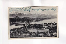 F7127) Carte postale, PÖRTSCHACH sur le lac Wörthersee - rue maisons lac 1939