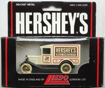 Lledo 1934 Ford Model A Van HERSHEY´S MILK CHOCOLATE Oldtimer Days-Gone DG ´34