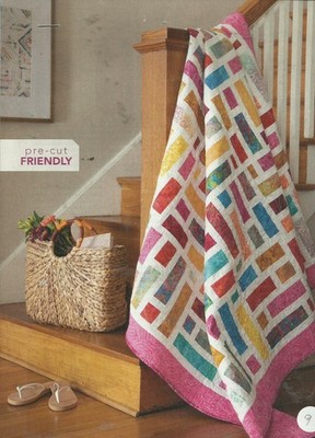 G0155 BRICK WALL QUILT  PATTERN/INSTRUCTIONS