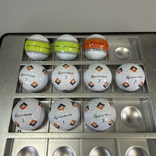 10 Taylormade Tour Response And TP5 Pix Golf Balls. Mixed Conditions 