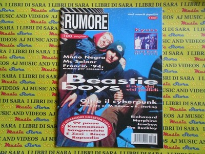 Magazin RUMORE 28/1994 Beastie Boys Kyuss Biohazard Cannibal Corpse Unsane No CD