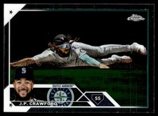 2023 Topps Chrome J.P. Crawford Seattle Mariners #156