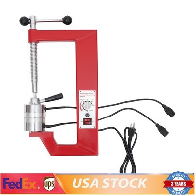 Tire Patch Repair Tool Kit Spot Hot Vulcanizing Machine 110V with 6 Molds New