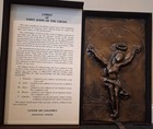 Salvador Dali Saint John of the Cross, Brass, Signed, Numbered, In Velvet Box — photo 2