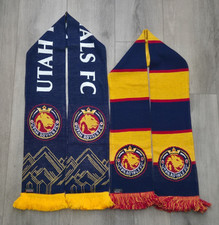 Lot of 2 BNWT Ruffneck Scarves NWSL Utah Royals FC Acrylic Scarf