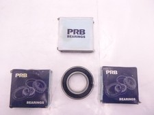 3 Pack PRB Bearings 6006-2RS Ball Bearing 30x55x13 Sealed 6006-2NSE Blue