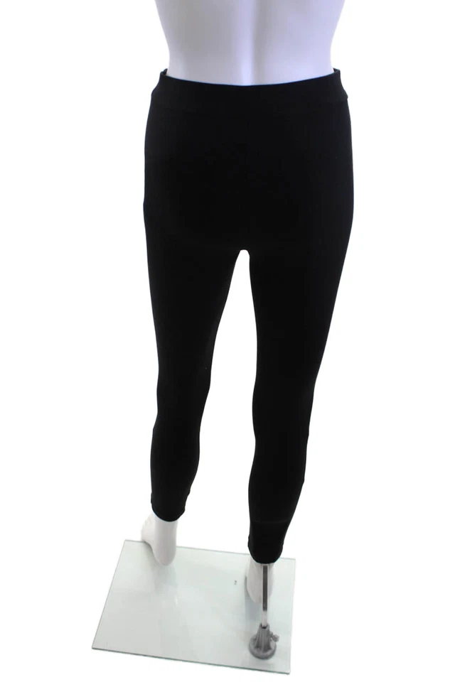 Leggings al tobillo negros Theory para mujer talla pequeña S Foto 3 de 4