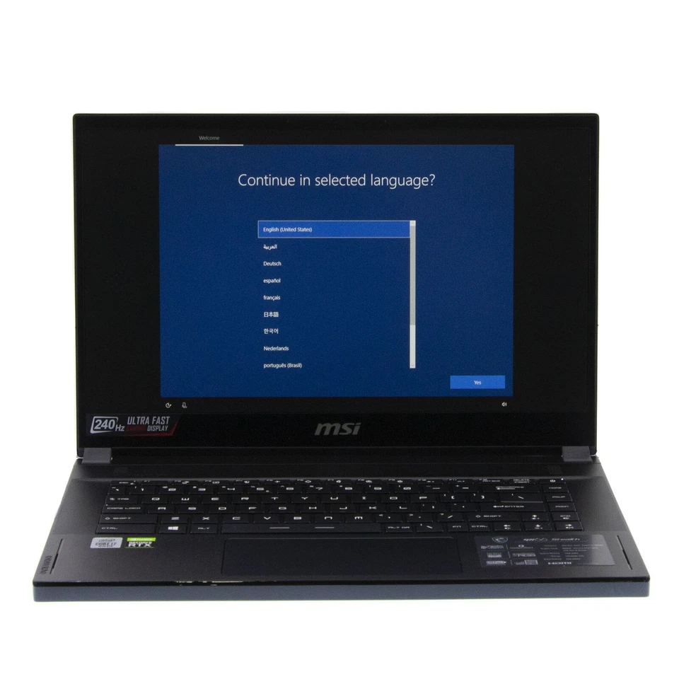 MSI - GS66 Stealth 15.6" - Intel i7 - 16GB - NVIDIA GeForce RTX 2070 - 1TB SSD - Image 2 of 4