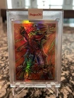 2021 Topps Project 70 JK5- 1957 Topps Baseball Mike Trout #654 Rainbow Foil  /70