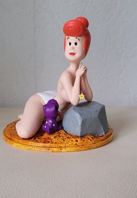 Sexy Wilma Feuerstein Figur Steinbruch Ausstellung 21 cm Resin