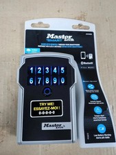 Master Lock Smart Connected Key Safe Wall Mounted Bluetooth or Combination New