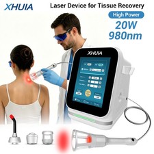 Dispositivo de terapia láser de alta potencia de 20 W 980 nm para aliviar el dolor muscular de tejido profundo