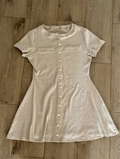 Women Old Money Dress Beige 36