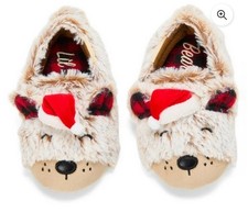 Dearfoams Cozy Comfort Matching Family Bear Slippers Lil Bear Size 5-6 Toddler