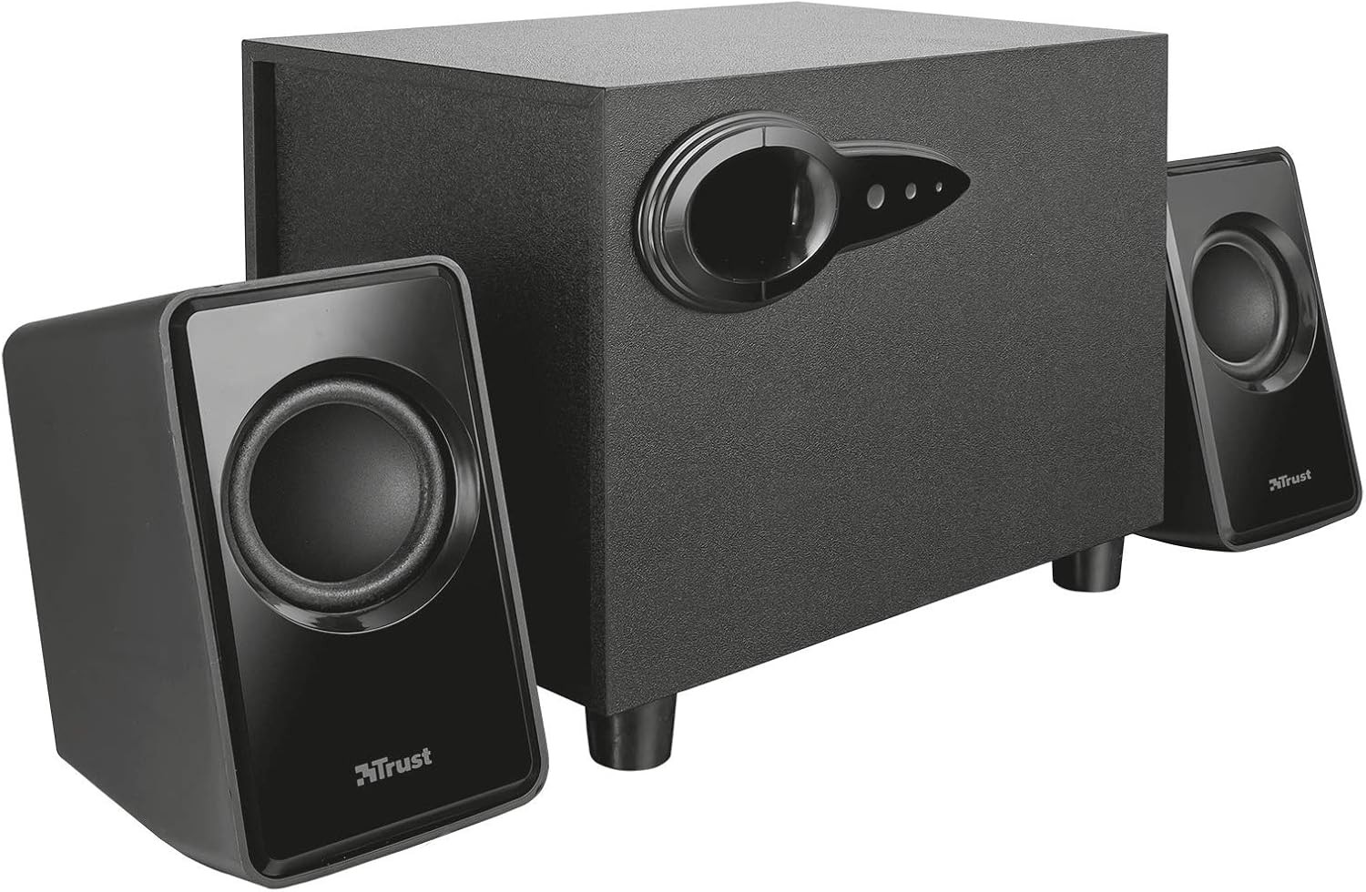 Trust Avora 2.1 PC Speakers with Subwoofer 18W USB Powered Black Stereo