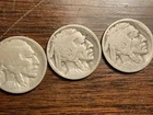 1915 D 1916 D 1917 D Buffalo Nickles