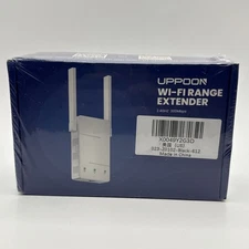 Uppoon WiFi Range extender 2.4GHZ 300Mbps New Sealed Model Z01-02