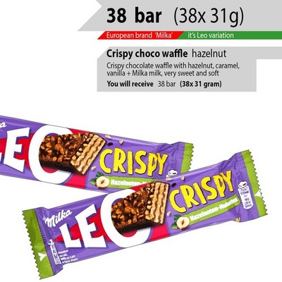 FREE SHIPPING from 30 till 36x bar Milka Leo, KitKat, Verkade chocolate