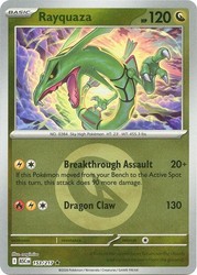 Rayquaza (Energy Symbol Pattern) 153/217 Ascended Heroes Reverse Holo Rare