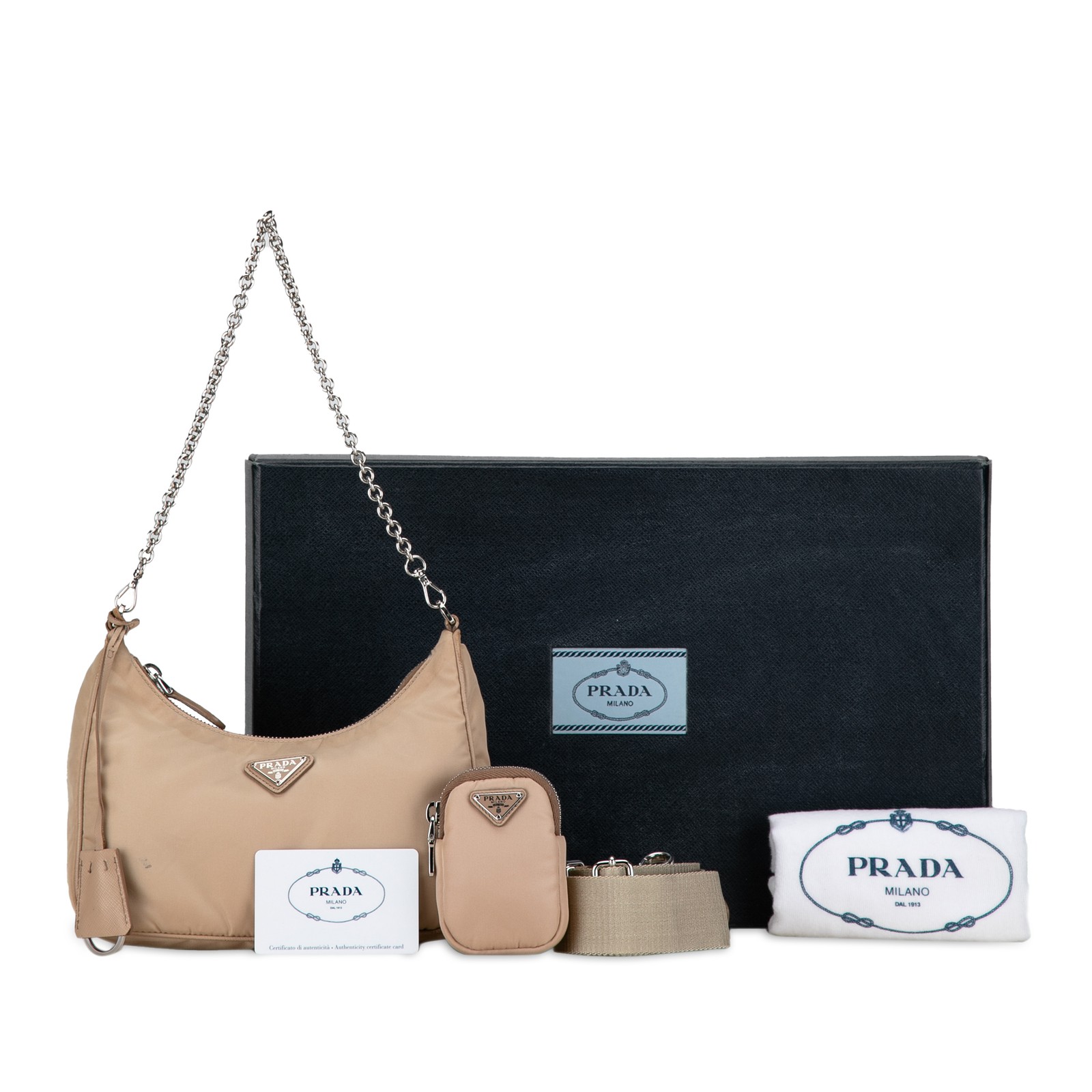 Authenticated Prada Re Nylon Edition 2005 Beige F… - image 15