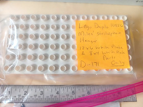 Lego Duplo 10826 White 12x6 & 8x4 Plate Parts Only Miles&rsquo; Stellosphere Hangar