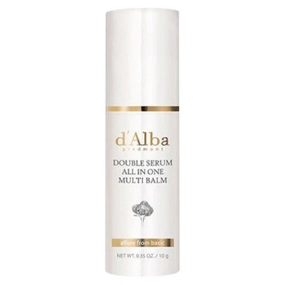 D'ALBA Double Serum All in One Multi Balm 10g Vegan Anti-Falten K-Beauty versieg