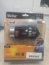 Vivitar DVR 790HD 3D Camcorder Brand New