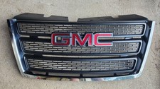 2010 - 2015 Gmc Terrain Front Upper Grill Grille Black Chrome W Emblem Oem