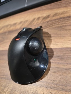 Elecom EX-G Wireless Trackball Left-Hand M-XT4DR Black