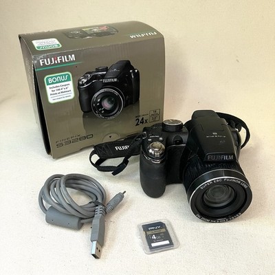 Fujifilm FinePix S3280 14.0MP Digital Camera - W/ Cord, Cord & Memory Card