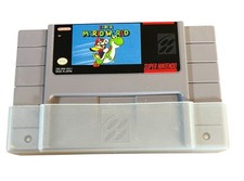 Super Mario World (Super Nintendo SNES, 1991) Authentic Game TESTED & WORKS