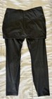 CABI Pull-On Knit Cropped Skirted M Leggings in  Gray Sz Medium — photo 3