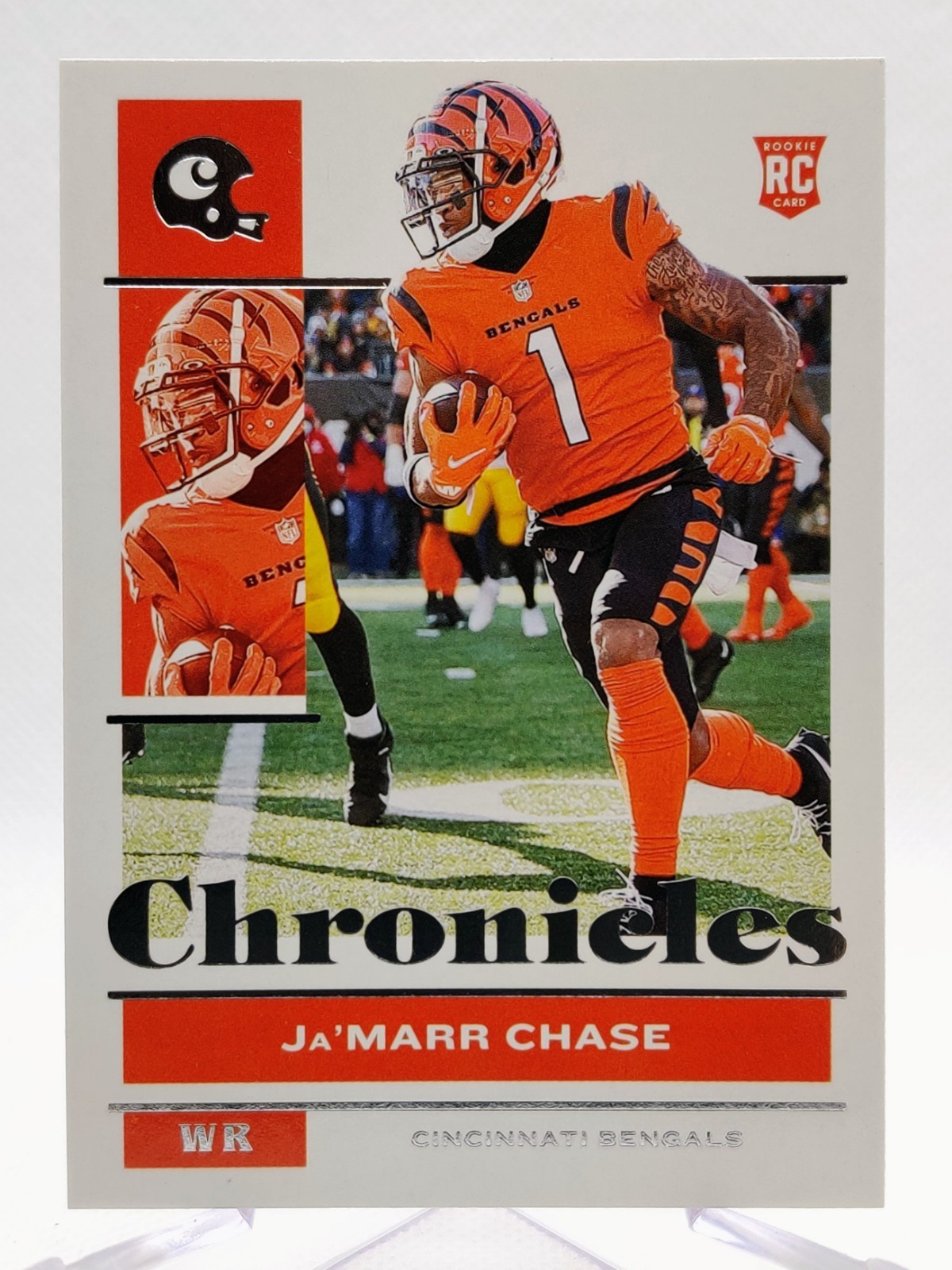 2021 Panini Chronicles Ja'marr Chase #17 Rookie RC Cincinnati Bengals