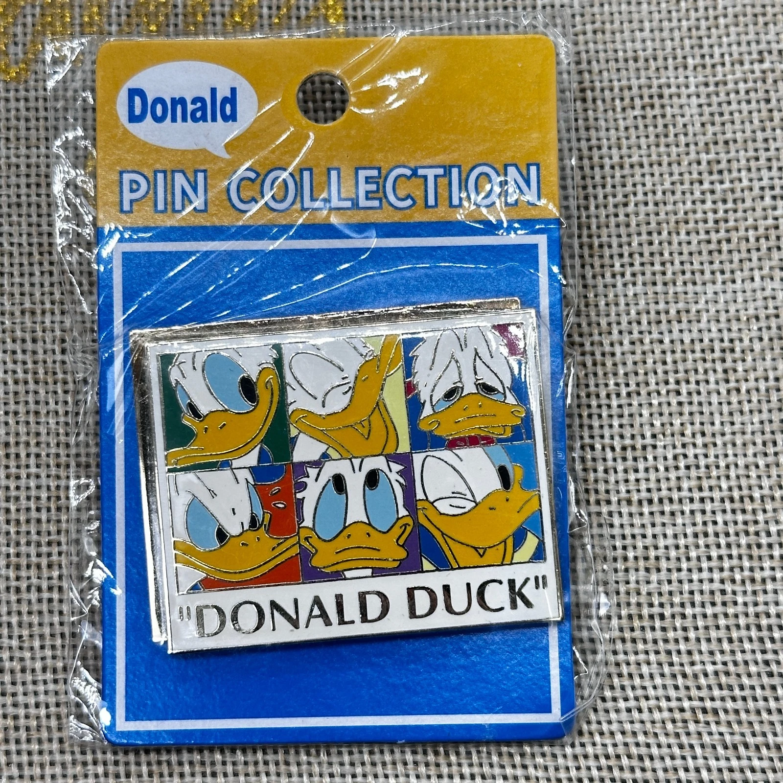 Disney JAPAN Pin Donald Pin Collection with DONALD DUCK 6 Faces