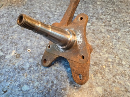 Porsche 924 2.0 (75-89) N/S Passenger Left Front Stub Axle Hub Steering Arm Stk2 - Picture 2 of 13