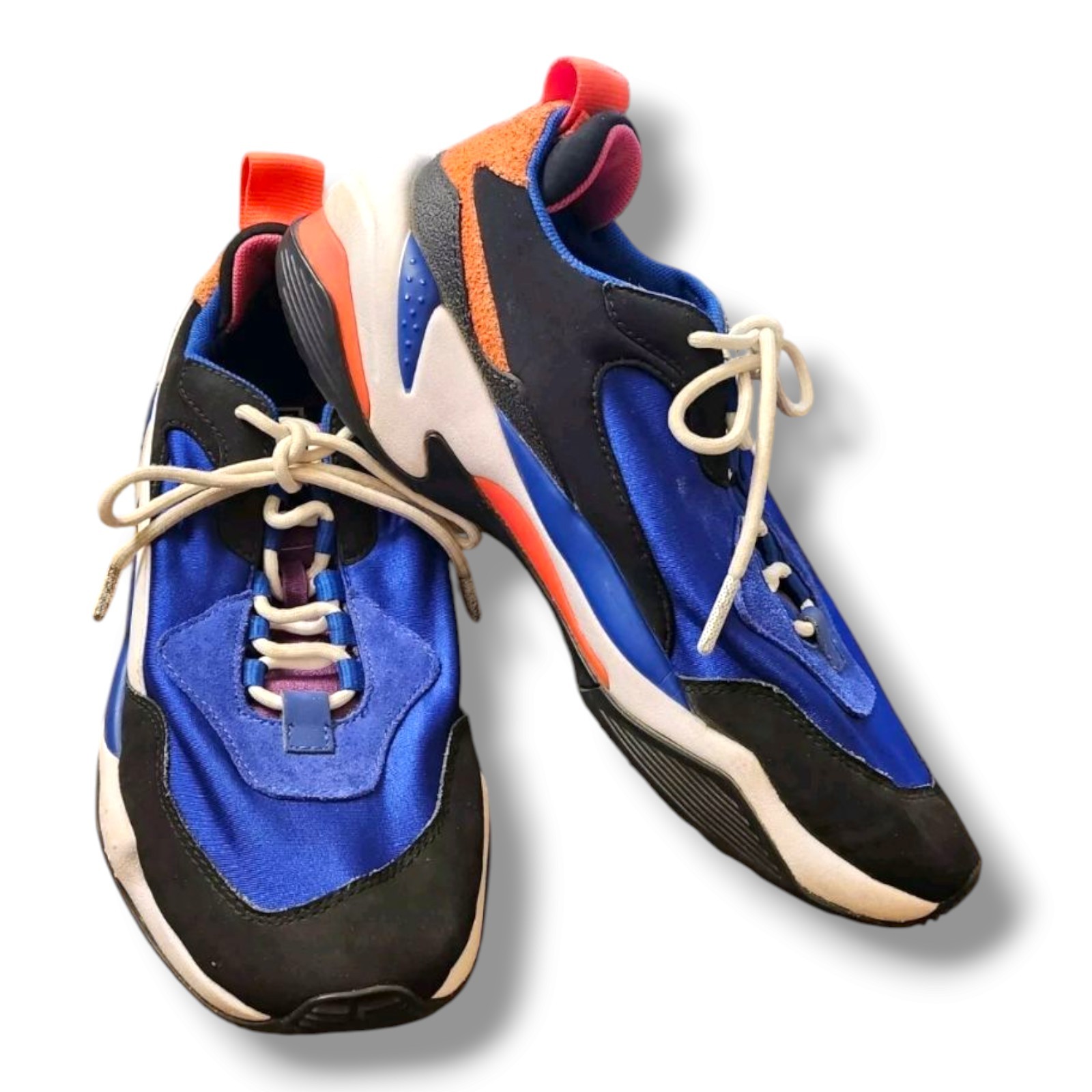 SAOLA Scarpe da corsa Puma Thunder 4 Life uomo blu taglia 7 5 scamosciate basse 36947101