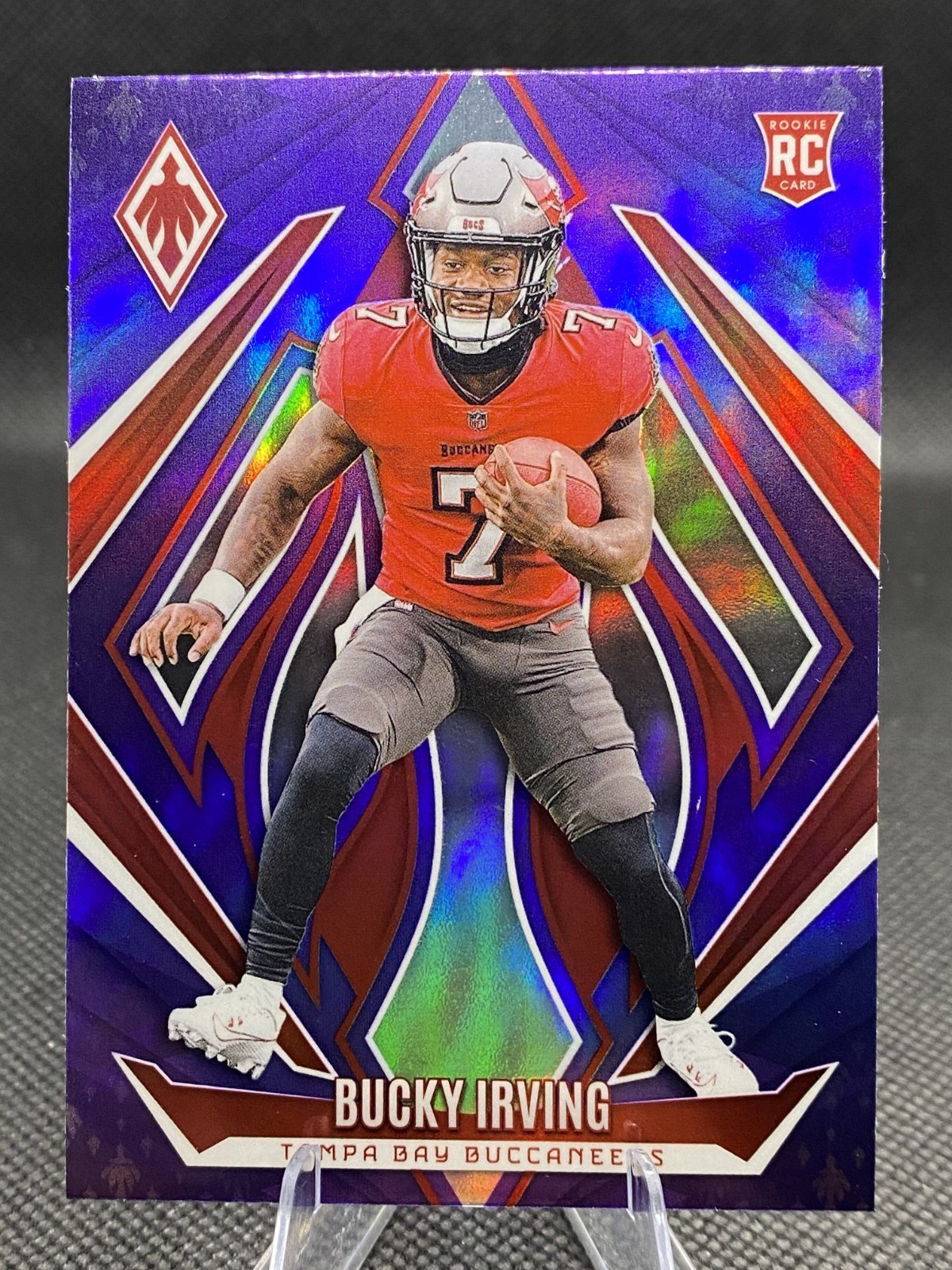 2024 Panini Phoenix - Rookies Bucky Irving #166 Purple (RC)