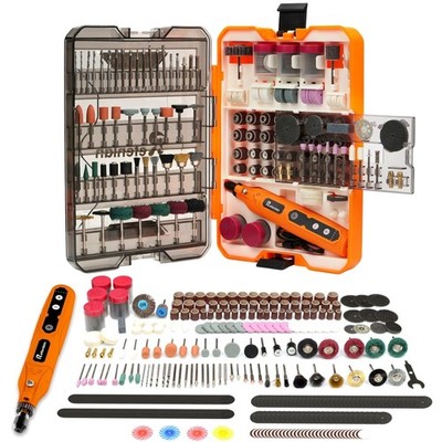 448PCS Rotary Tool Accessories Kit, 4V Cordless Tool