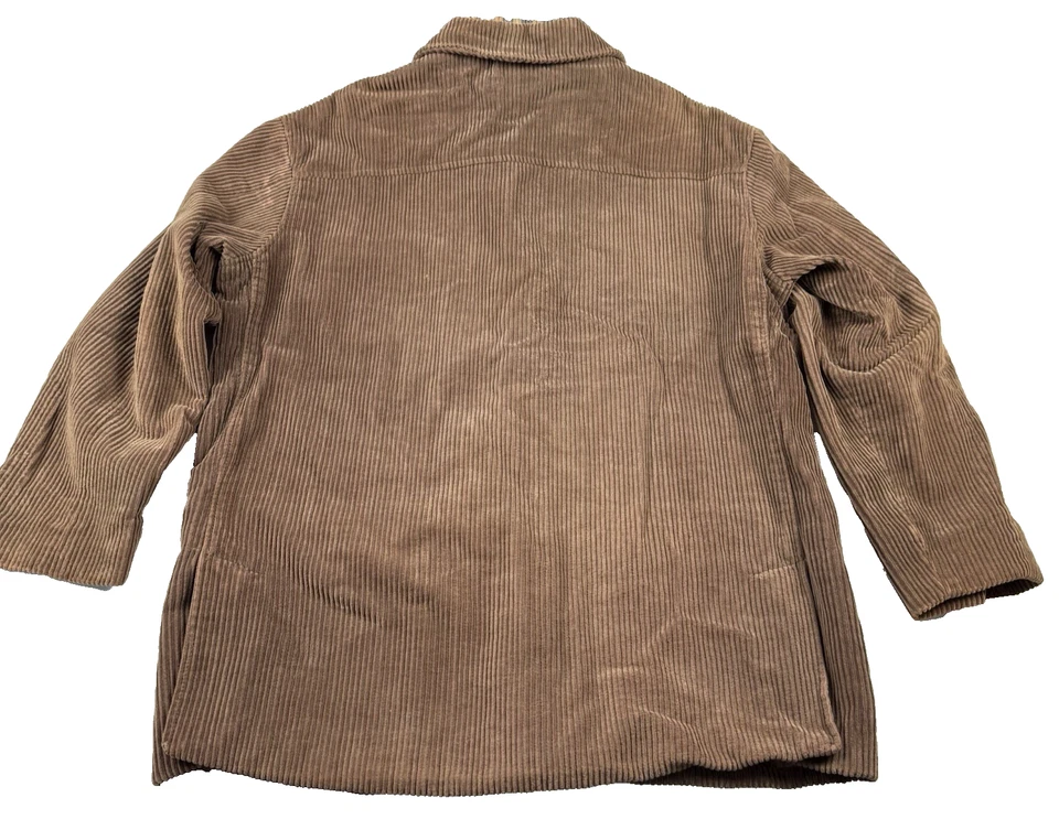 Jaqueta Casaco Vintage GAP Marrom Celeiro Veludo Tamanho Pequeno Outdoor Streetwear - Imagem 2 de 4