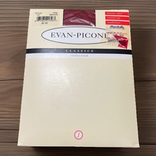 Vintage EVAN-PICONE Control Top Sandalfoot Pantyhose 151 Fire Medium