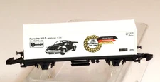 Marklin Z-scale  Anniv 1886-1986 100 Year of cars PORSCHE  Container Car Freight