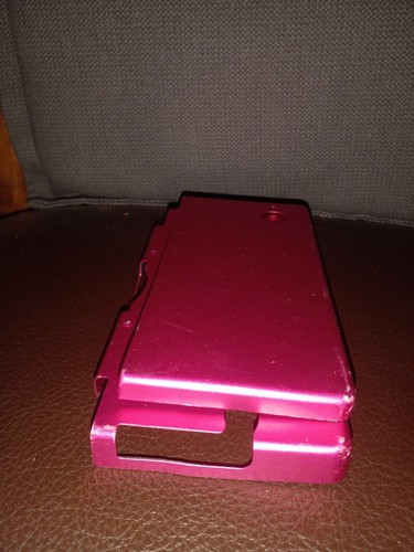 Nintendo DSi Metalic Pink Aluminum Protective Armor Shell Skin Case - Picture 5 of 14